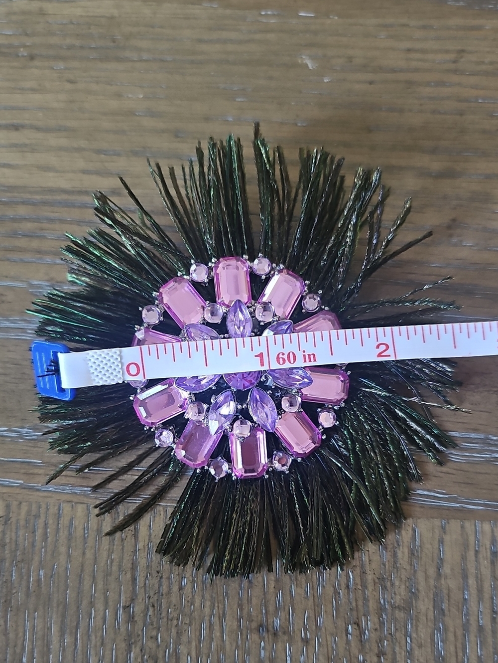 Rhinestone Brooch - Picture 4 of 4